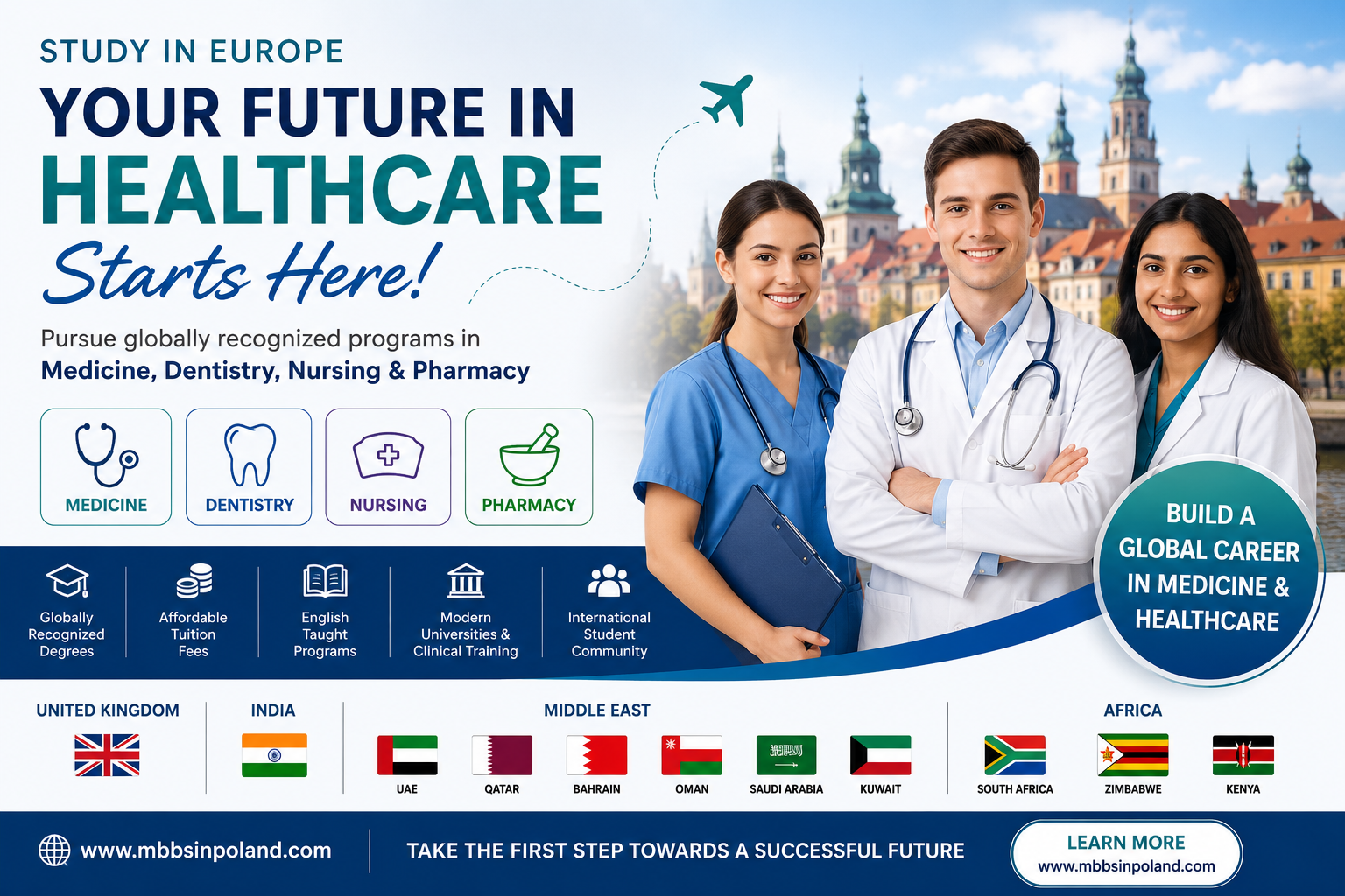 International Medical Education Opportunities in Europe